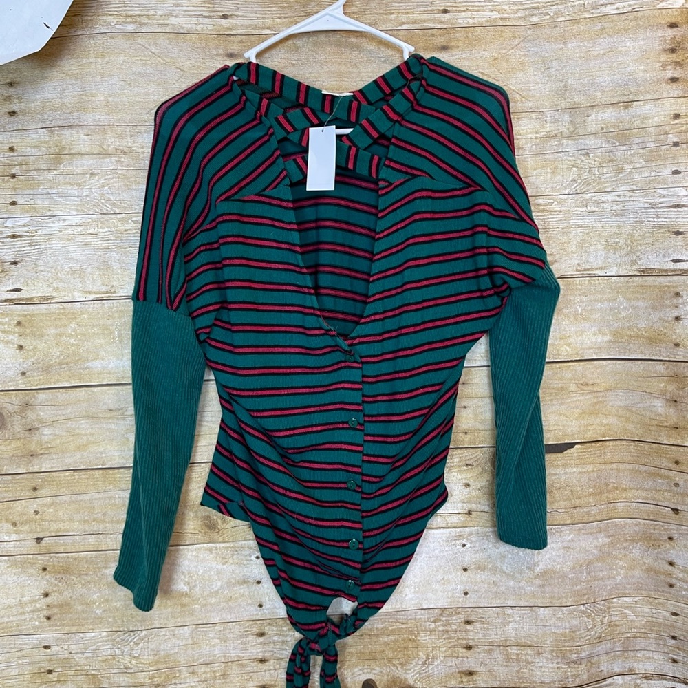 New AMP striped and button down shirt 🛍